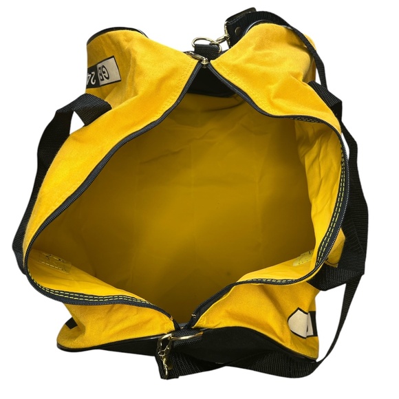 Vintage 80's/90's Kodak Gold Colour Film Photography Duffle Barrel Bag - Picture 5 of 8